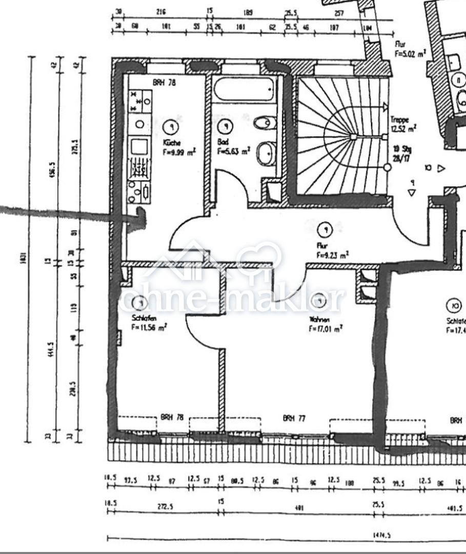 Cosy, bright and fully furnished 2-room flat. Very quiet yet central. - Foto 3