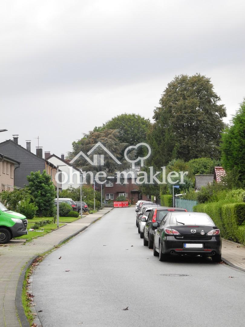 Blick in die Wohnstraße