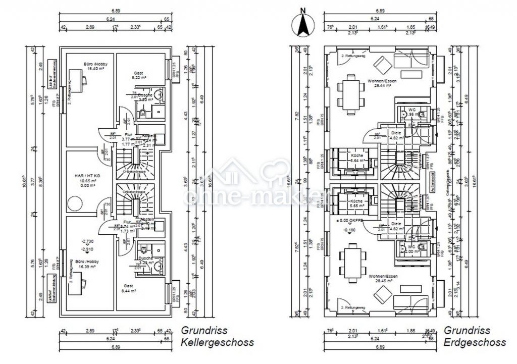 Grundrisse KG & EG