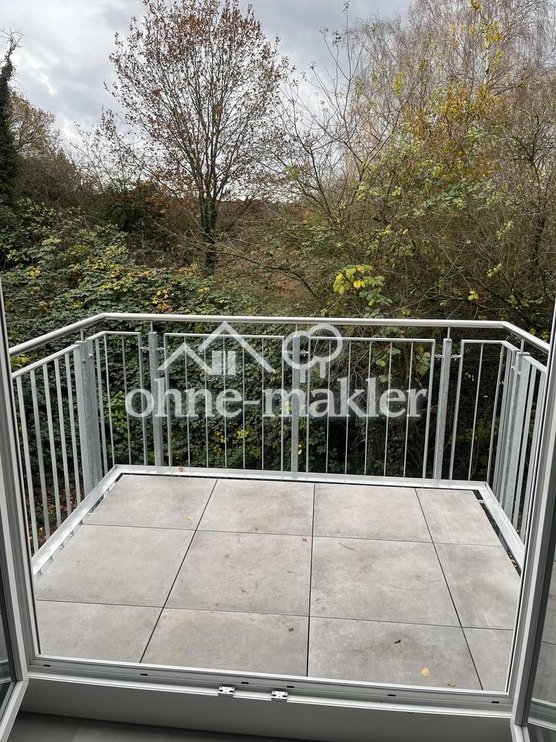 Blick auf den Balkon