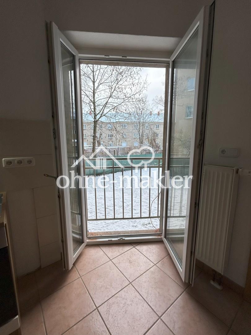 Frz. Balkon mit Blick zum Gart