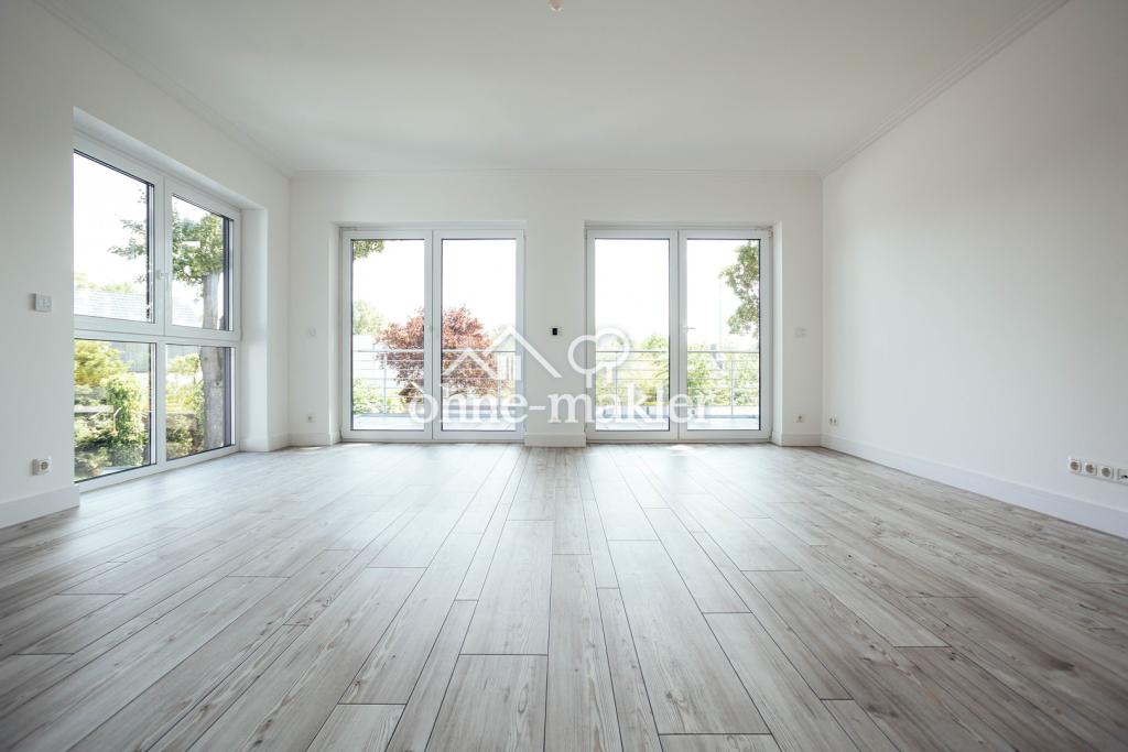 Blick auf den großen Balkon