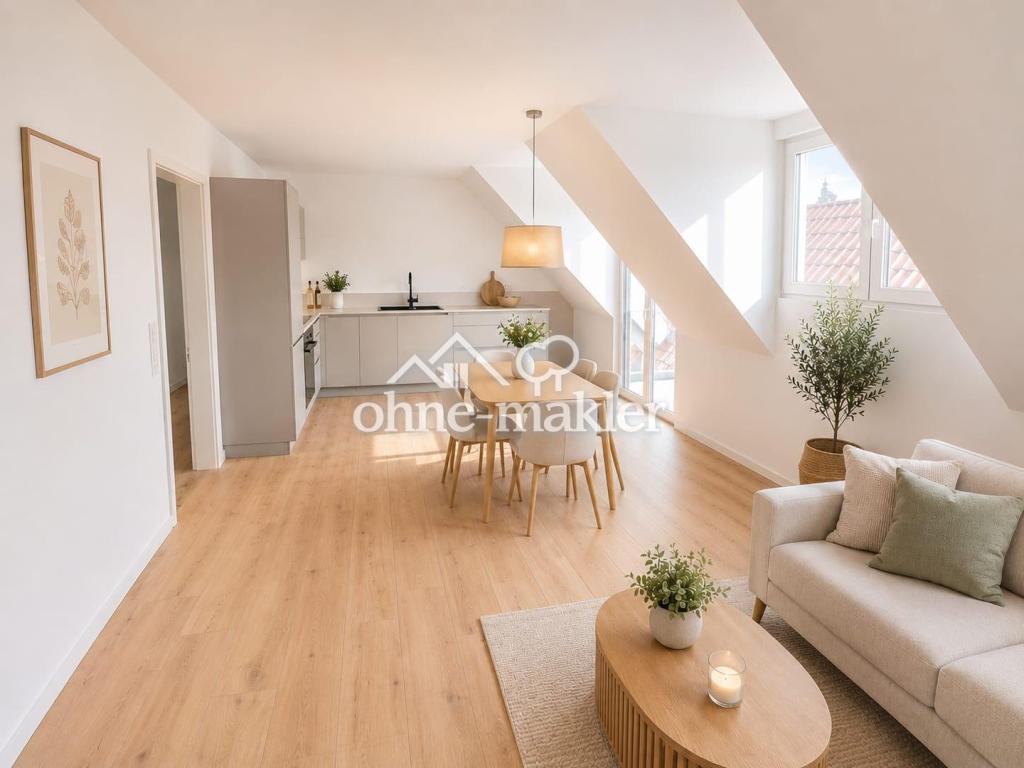 Neubau: Schöne 3-Zimmer-Wohnung mit Küche - Photo 2