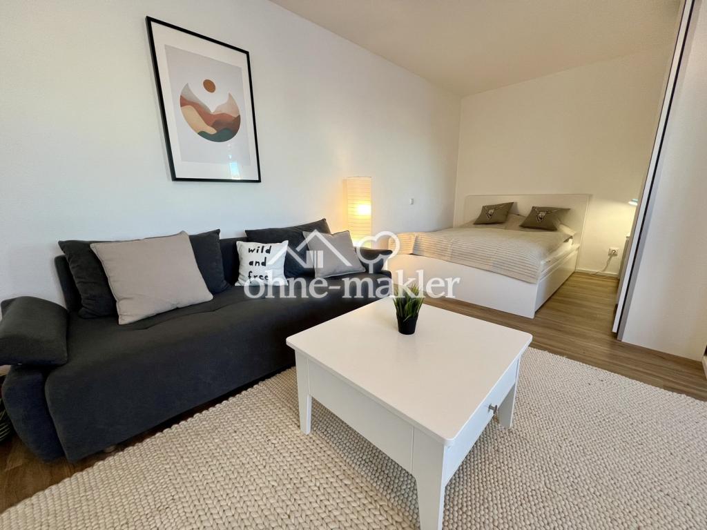 1,5 Zi.-Whg Sanierte & möblierte, Balkon, Zentr.- & FH nah - Foto 2