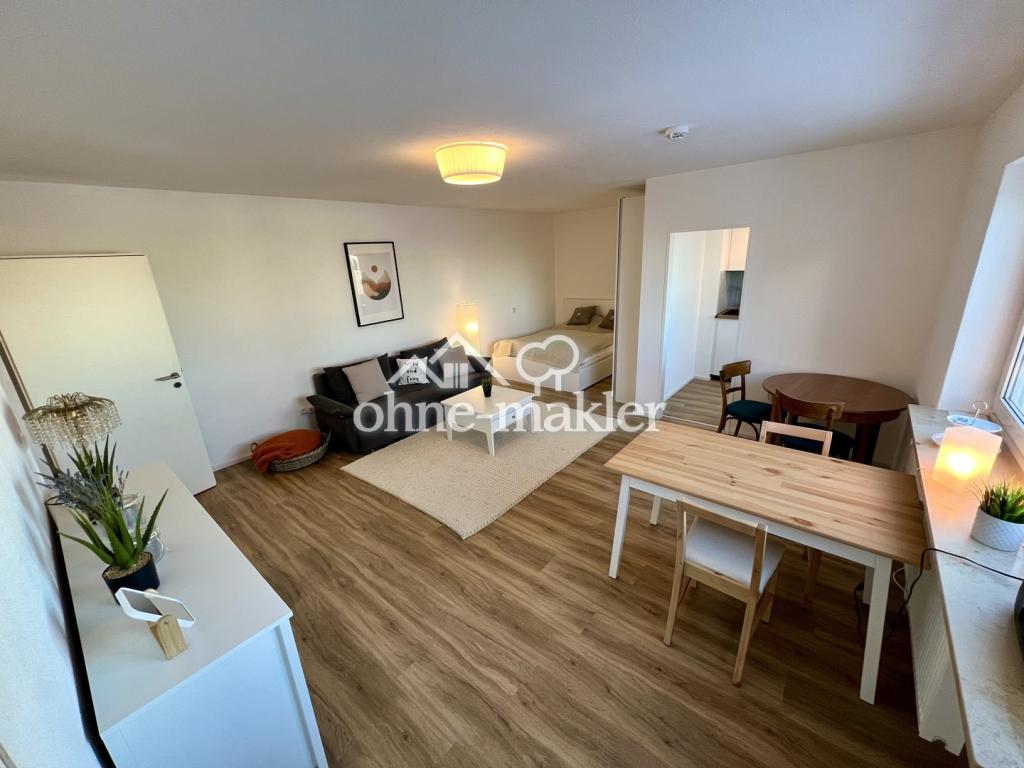 1,5 Zi.-Whg Sanierte & möblierte, Balkon, Zentr.- & FH nah - Foto 1