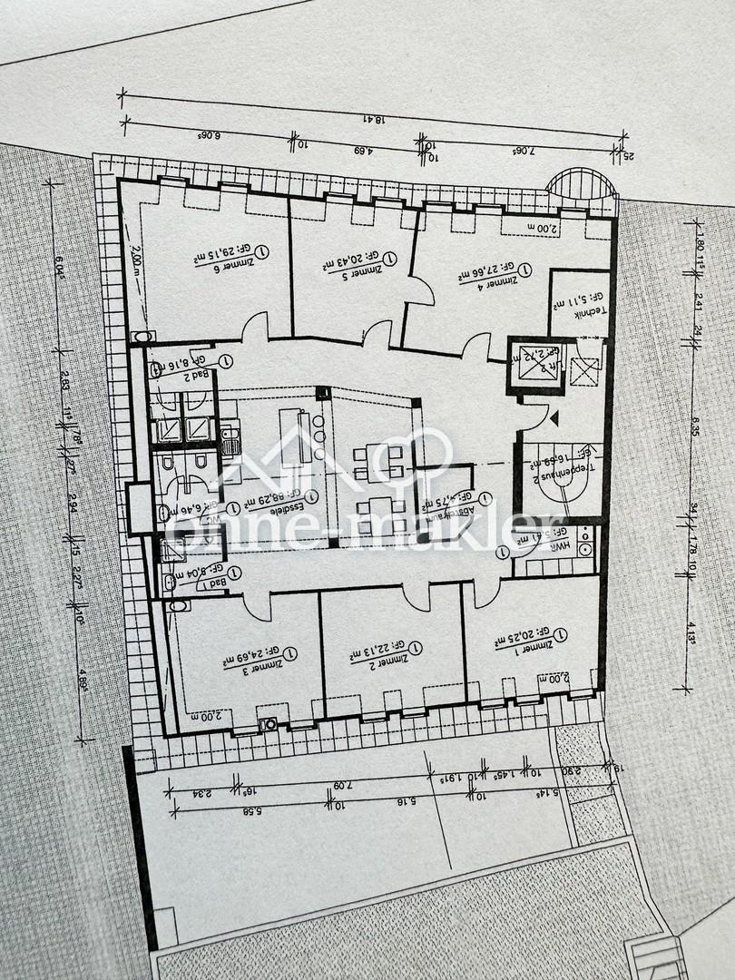 Grundriss 3. Etage
