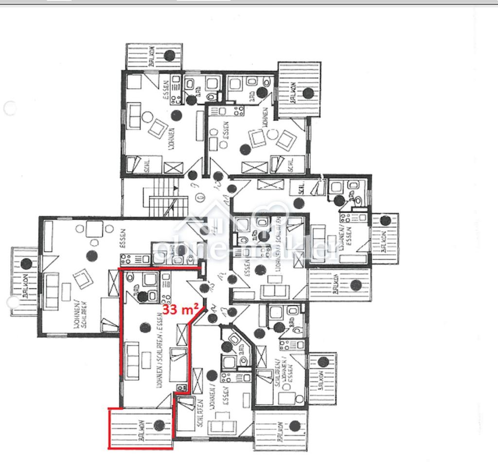 Nahe BER, Tesla, Rolls Royce! Ruhige 1-Zimmer-Wohnung mit Balkon, Stellplatz u. Einbauküche - Photo 4