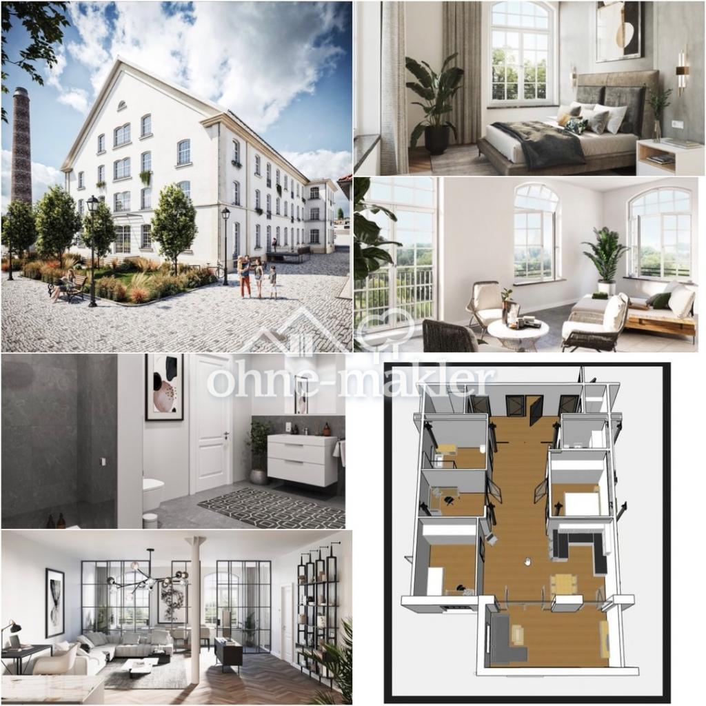 Collage Alte Spinnerei Wohnung