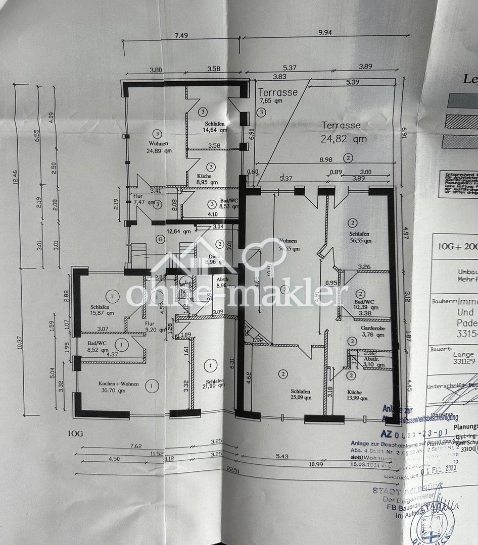 Grundrisse Wohnung Nr. 2