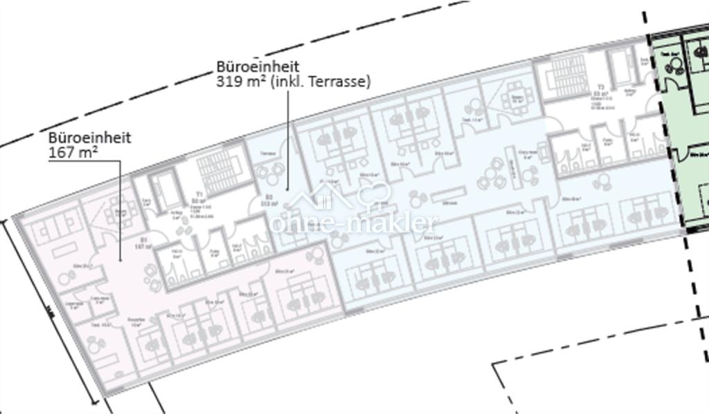 Grundriss 1. OG (Baufeld 1a)