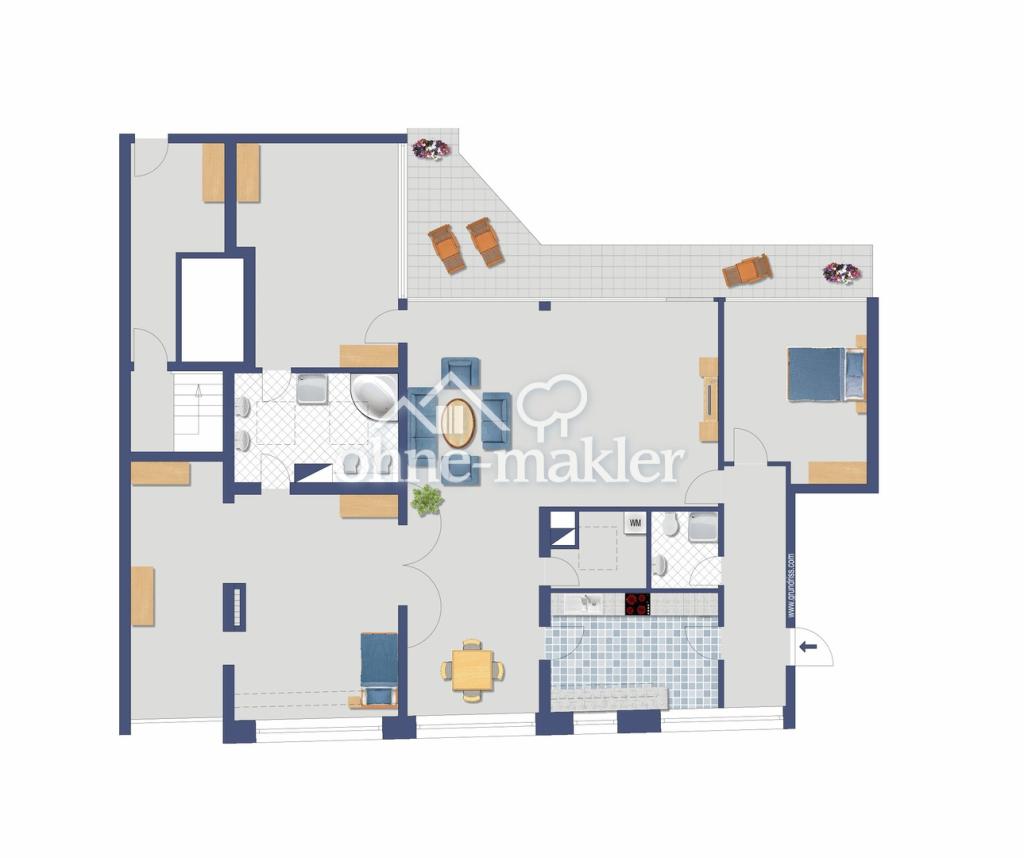 Grundriss ETW17