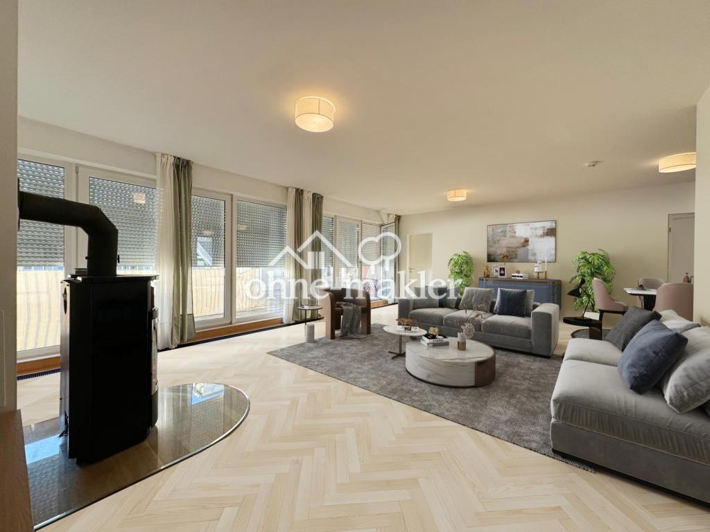 Wohnzimmer visualisiert