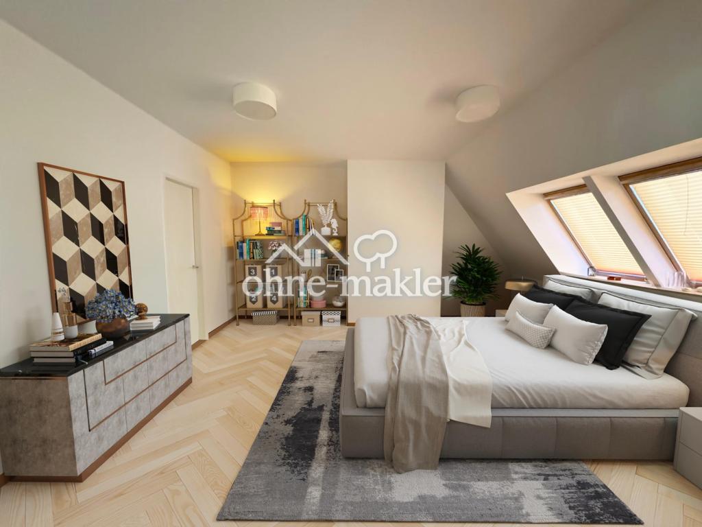 Schlafzimmer visualisiert