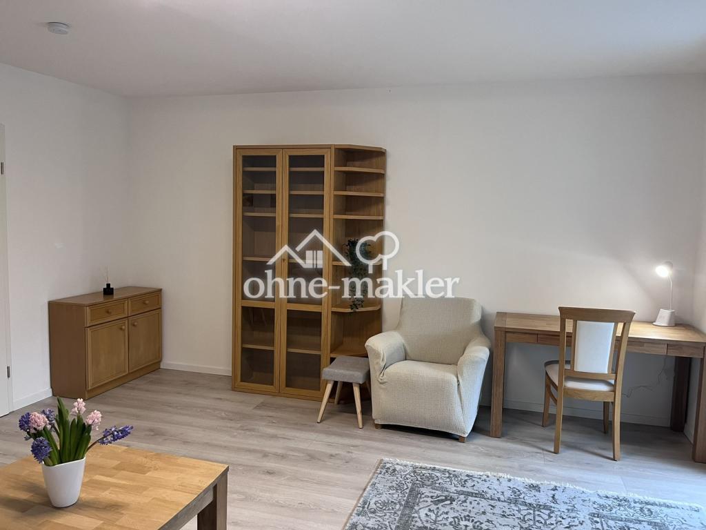 Zentrale Vollmöblierte 2 Zimmerwohnung direkt am Park *Balkon*Parkplatz*Erstbezug nach Sanierung* - Photo 1