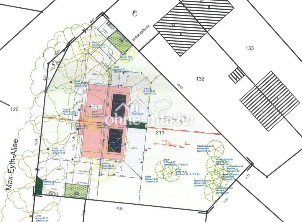 Realteilung Grundstück