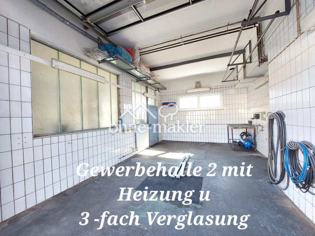 Gewerbehalle 2 m. Heizung