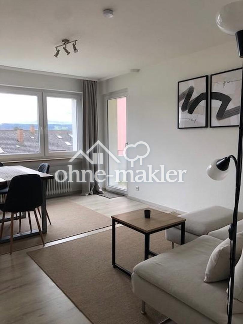 Neuwertige, möblierte 2-Zimmer Wohnung mit Rheinblick und Balkon - Photo 3