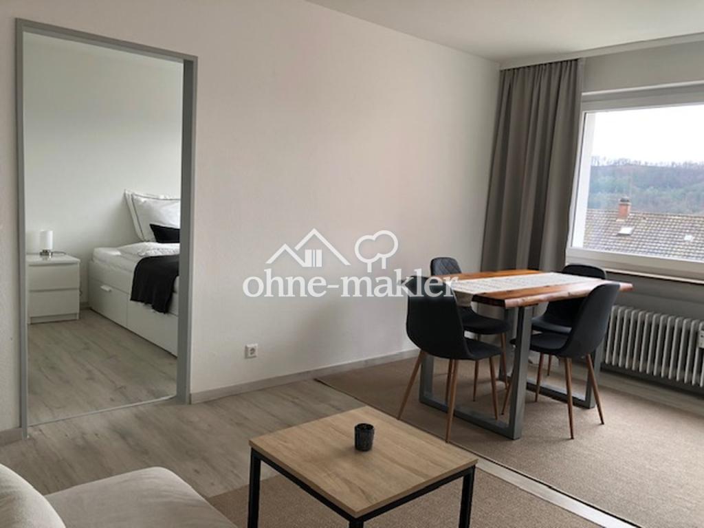 Neuwertige, möblierte 2-Zimmer Wohnung mit Rheinblick und Balkon - Photo 4