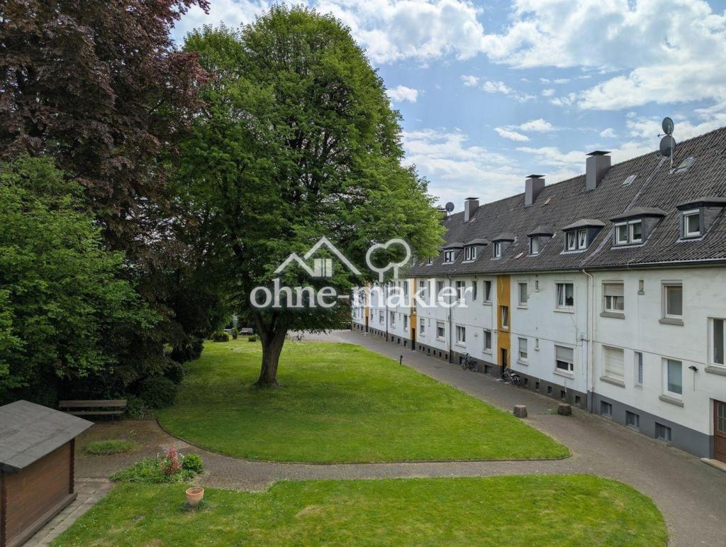 Blick nach Süden in den Garten