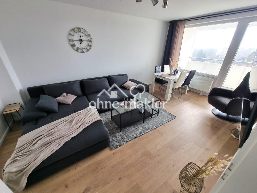 Möblierte, schön geschnittene 2-Zimmer-Wohnung mit Loggia, EBK & TG-Stellplatz am Appelhofweiher - Photo 2