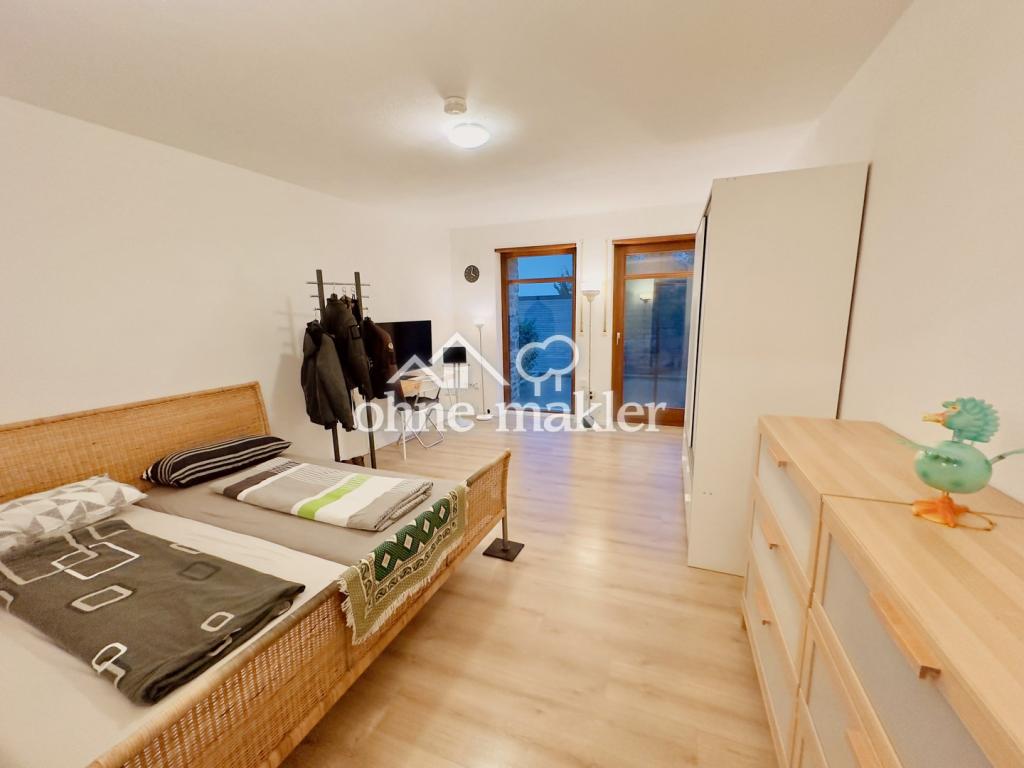 Attraktive, helle 1-Zimmer-Wohnung mit Stellplatz, Keller & Terrasse mitten in Ladenburg - Foto 4