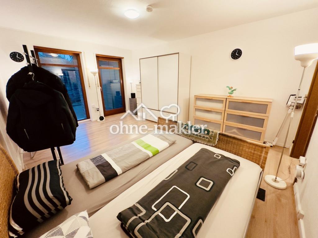 Attraktive, helle 1-Zimmer-Wohnung mit Stellplatz, Keller & Terrasse mitten in Ladenburg - Foto 2