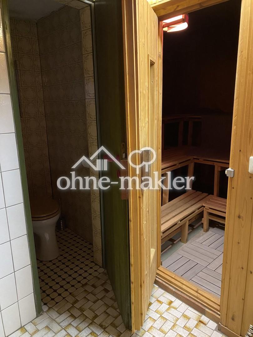 Sauna u. WC Nebengebäude