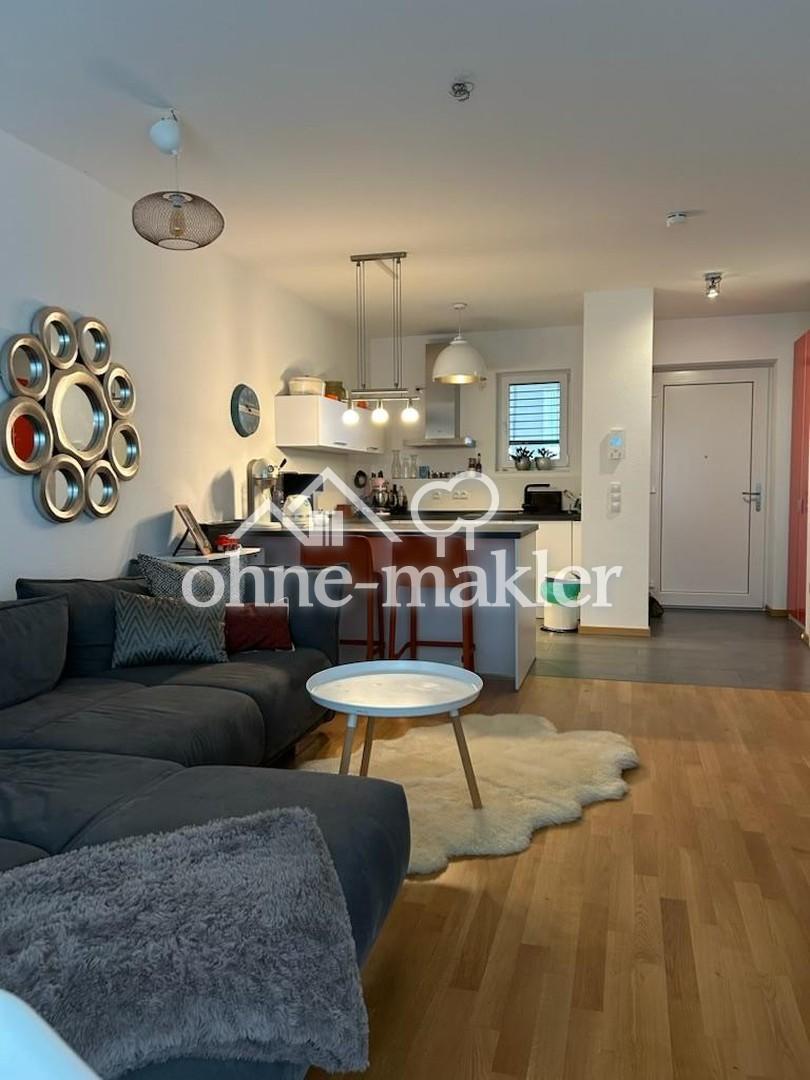 Blick aus dem Wohnzimmer