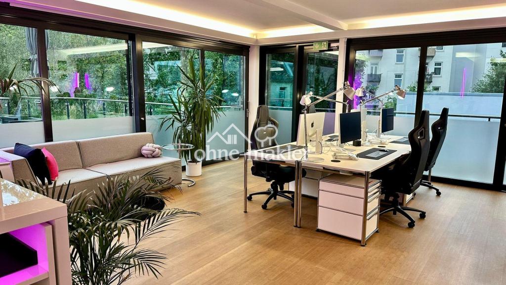 Loft-Büro offenes Konzept