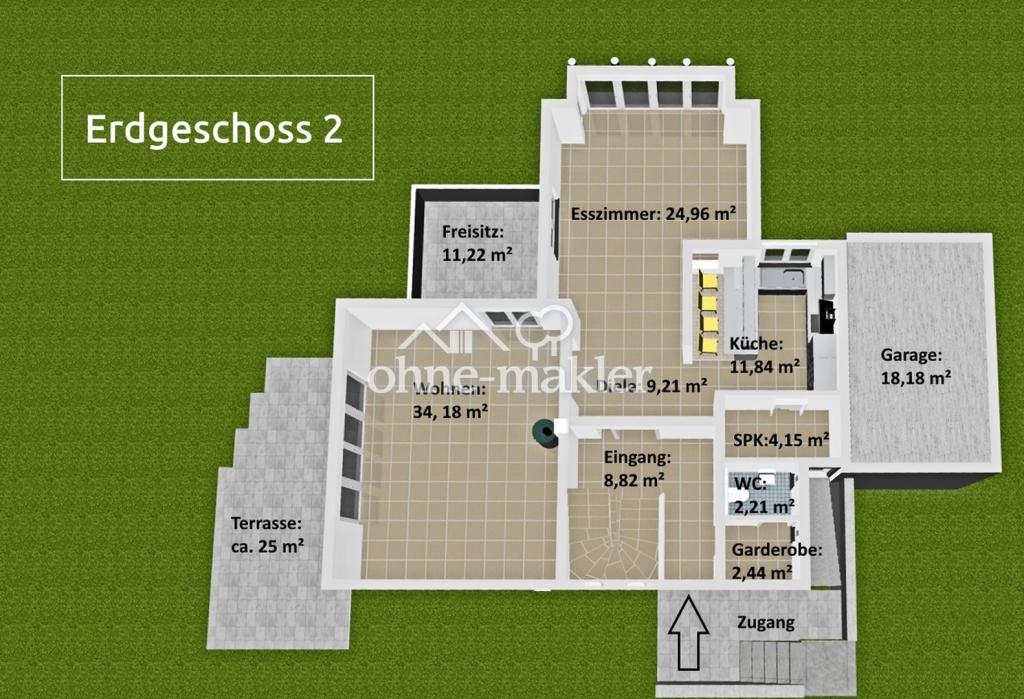 Erdgeschoss 2 