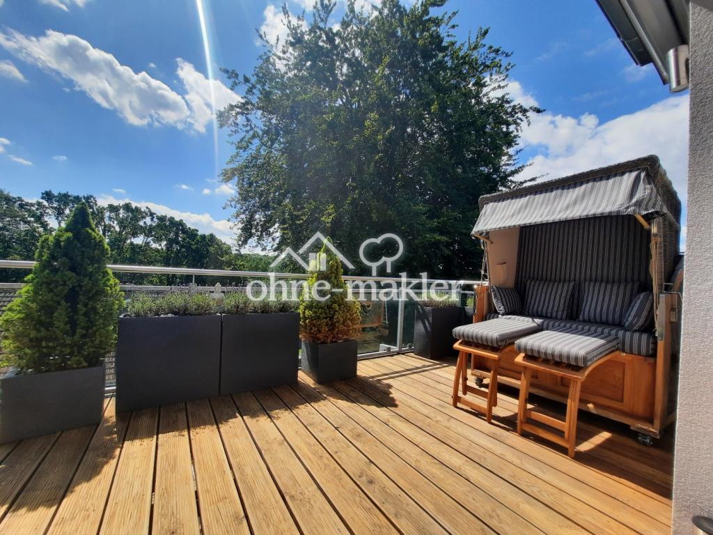 Dachterrasse Sommer
