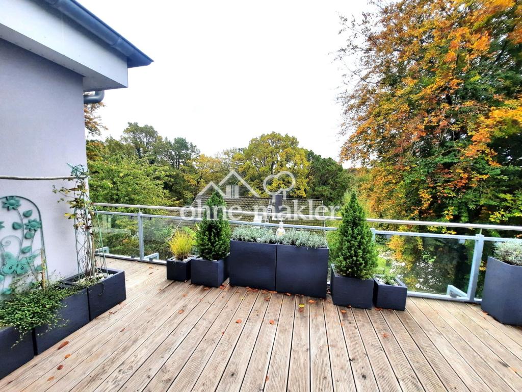 Dachterrasse Herbst
