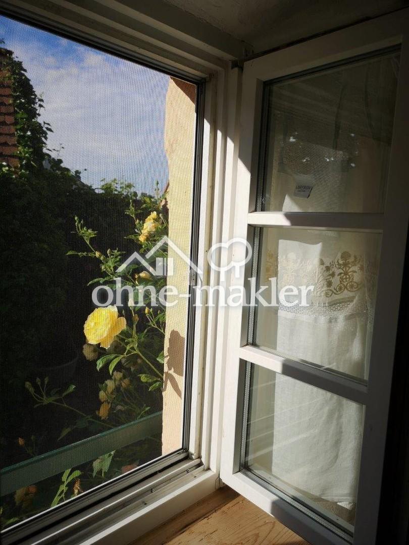 Fenster Schlafzimmer grün