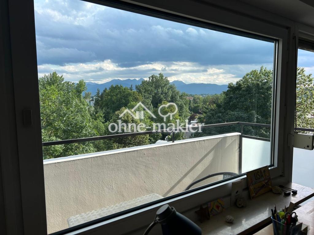Provisionsfrei:1-Personen-Appartment möbliert, EBK, Bad, Balkon, Bergblick - Foto 5