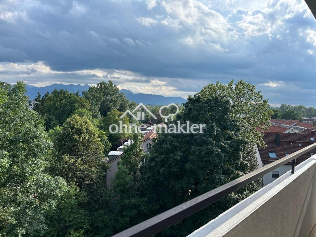 Provisionsfrei:1-Personen-Appartment möbliert, EBK, Bad, Balkon, Bergblick - Foto 4