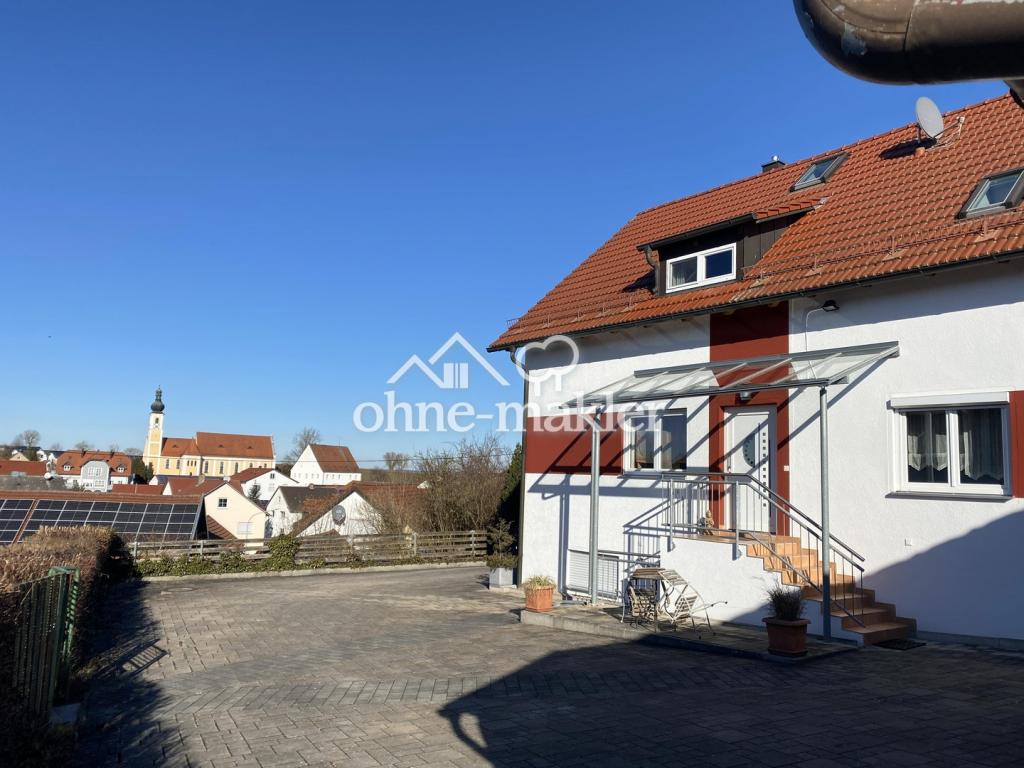 Haus von Garage aus