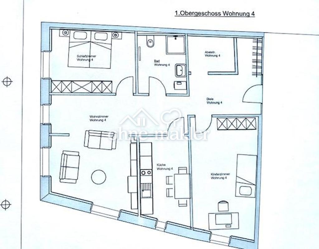 ** 3 Zimmer ** wunderschöner sanierter Altbau - Hansestadt Wismar - Foto 5