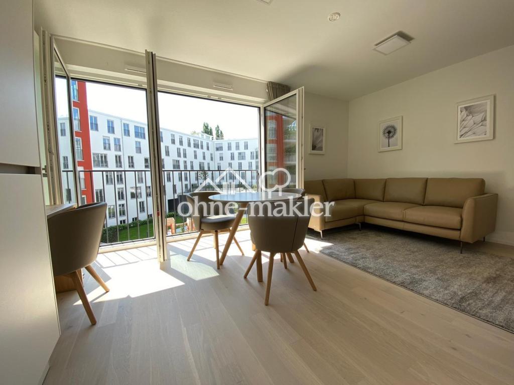 helle Wohnung mit Süd/West-Ausrichtung, möbliert u. voll ausgestattet von Privat - Foto 3