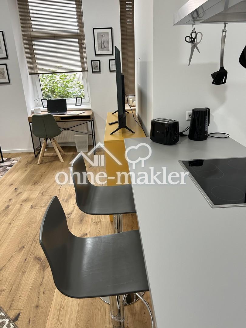 Wohnen auf Zeit exklusive hochwertig möblierte 1-Zimmer-Attelier mit EBK in Berlin - Foto 2