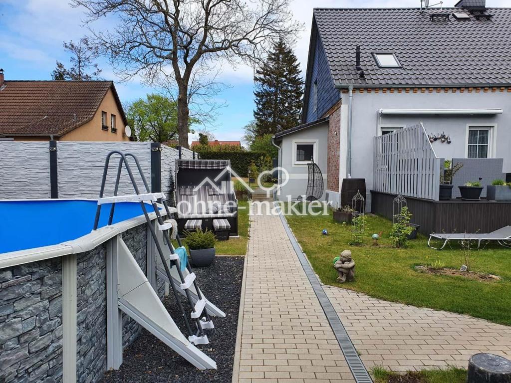 Blick vom Carport