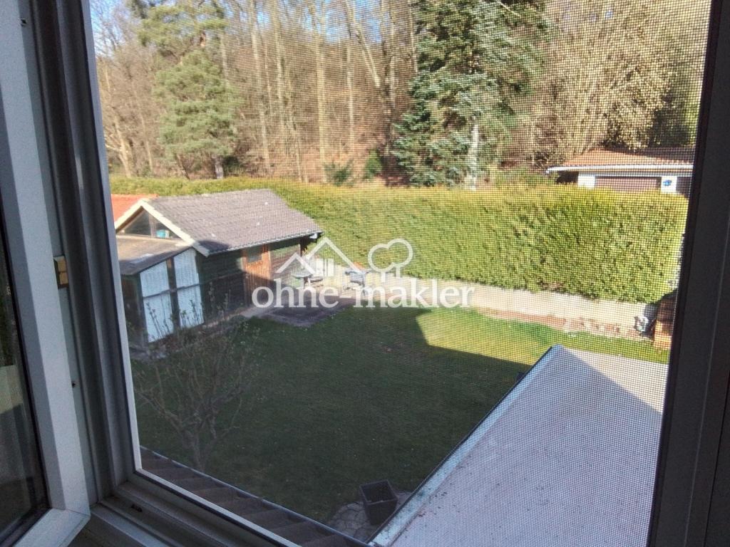 Blick in den Garten /Wald