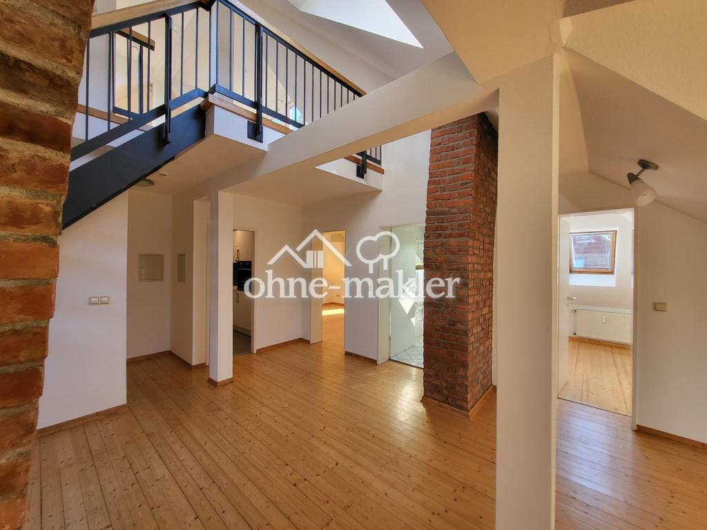 Ostviertel-Bestlage! Großzügiges Maisonette Dachstudio mit Dachterrasse, Nähe Theater, BG DG re - Photo 2