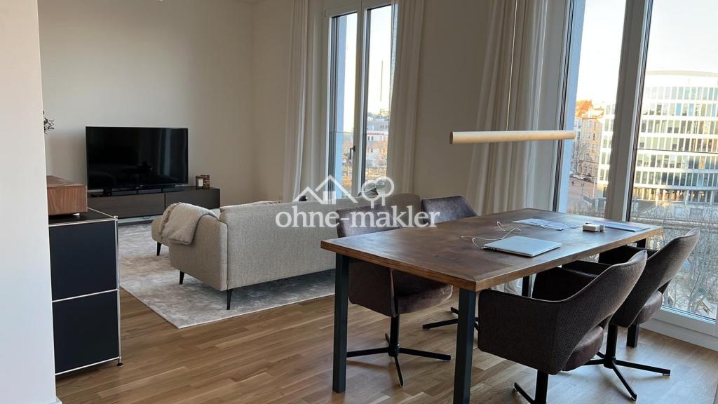 Traumhafte 4 Zimmer Wohnung mit direktem Spreeblick und Weitblick über die Stadt - Foto 4