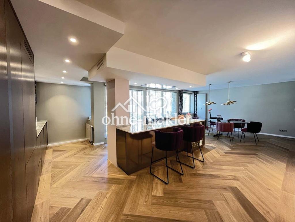 Exklusive 5-Zimmer Wohnung mit Luxusküche & 3 Balkonen in unmittelbarer Rheinnähe - Photo 5