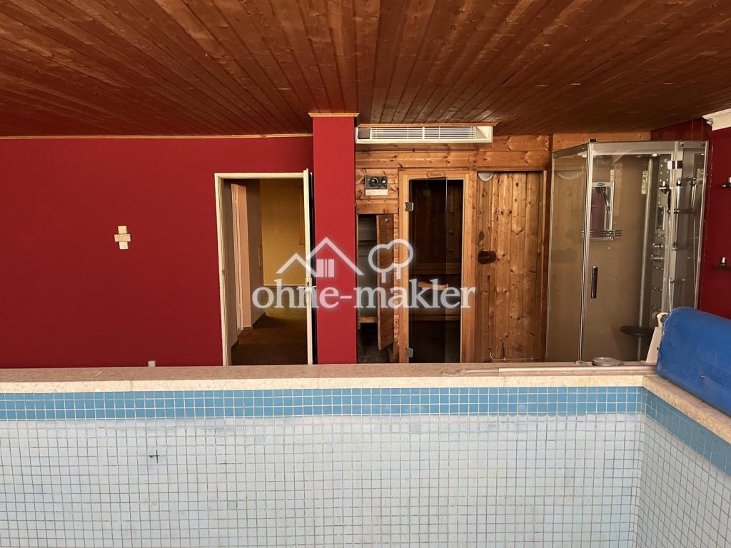 Finnische Sauna, WC, Dusche