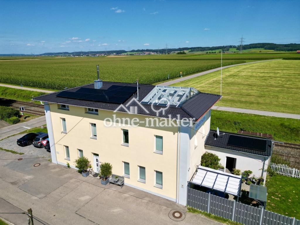 Luftbild von Westen