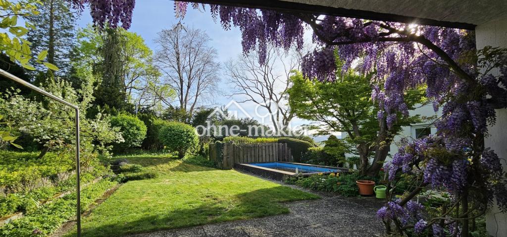 Garten im Frühjahr nach Süden