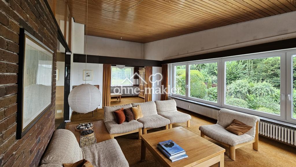 Wohnzimmer, Fenster nach Süden