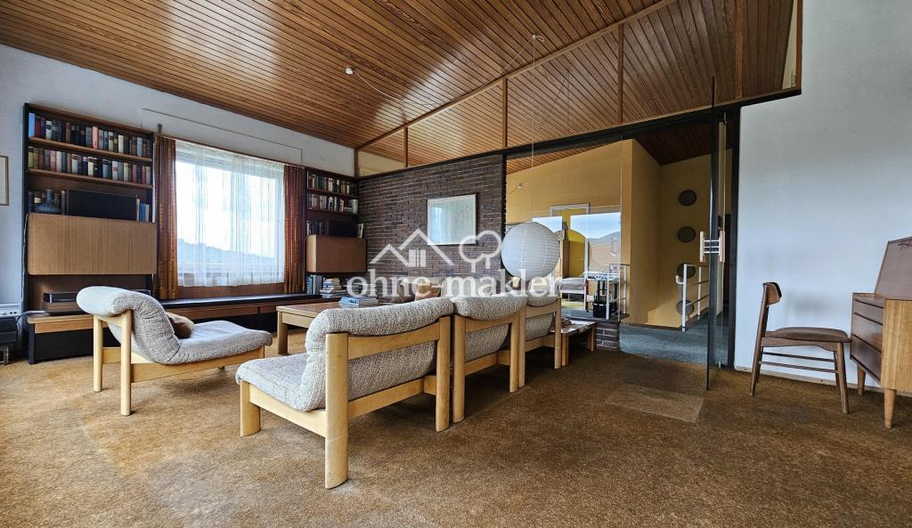 Wohnzimmer,Fenster nach Westen