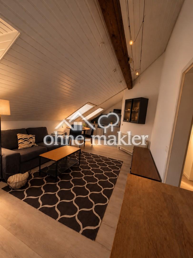 2024 kernsarnierte möblierte 53 qm Wohnung mit Balkon und Weitsicht - Photo 1